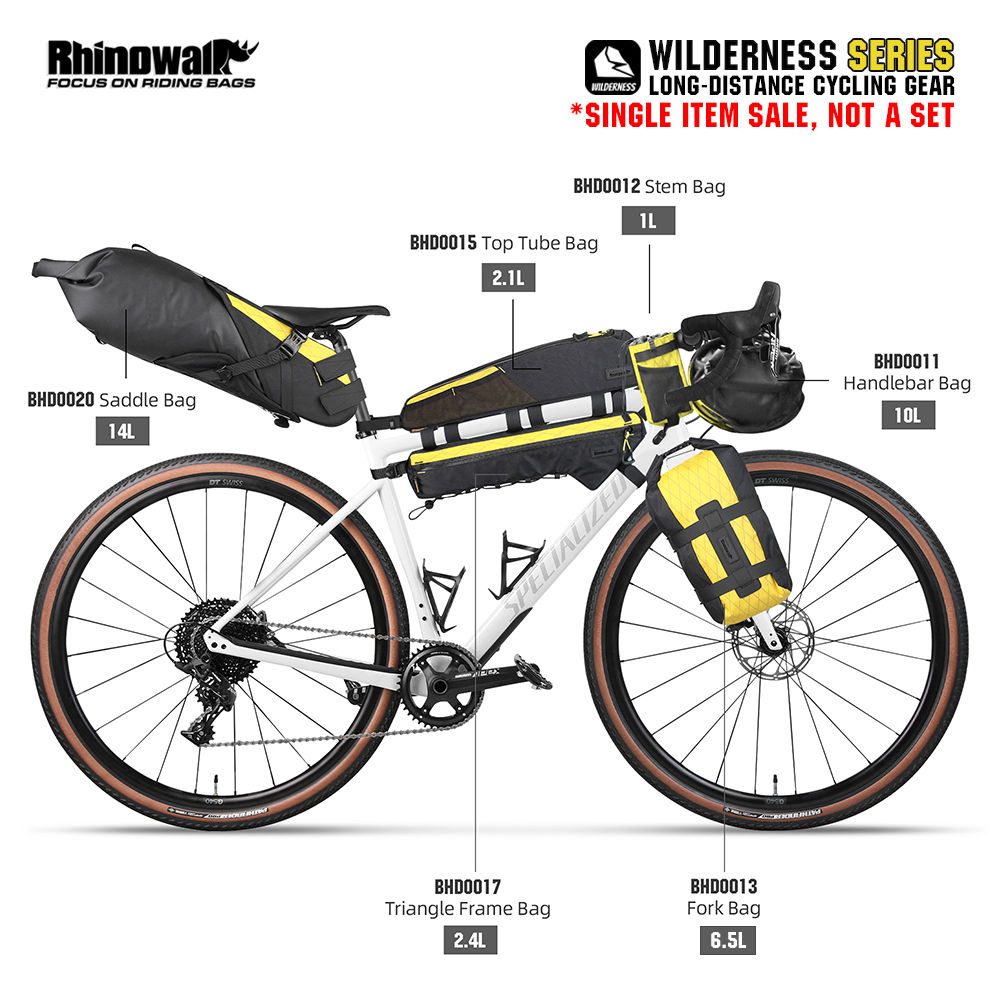 Cycling Gear Duffle - Велосипедное снаряжение Rhinowalk для дальних расстояний,