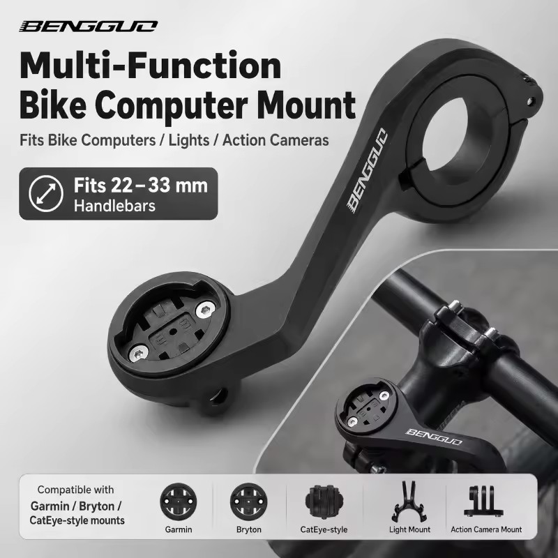Bike Computer Gps - Крепление-удлинитель для GPS-велокомпьютера и камеры для