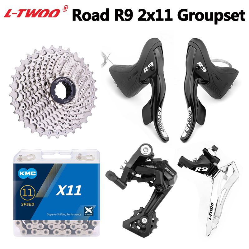 Cycling Gear Kit - LTWOO R9 2x11-скоростные переключатели для шоссейного