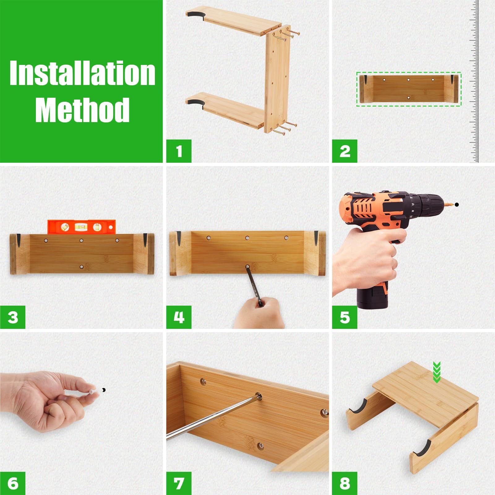 Cycling Gear Organizer Wall - Настенное крепление для велосипедов из дерева,