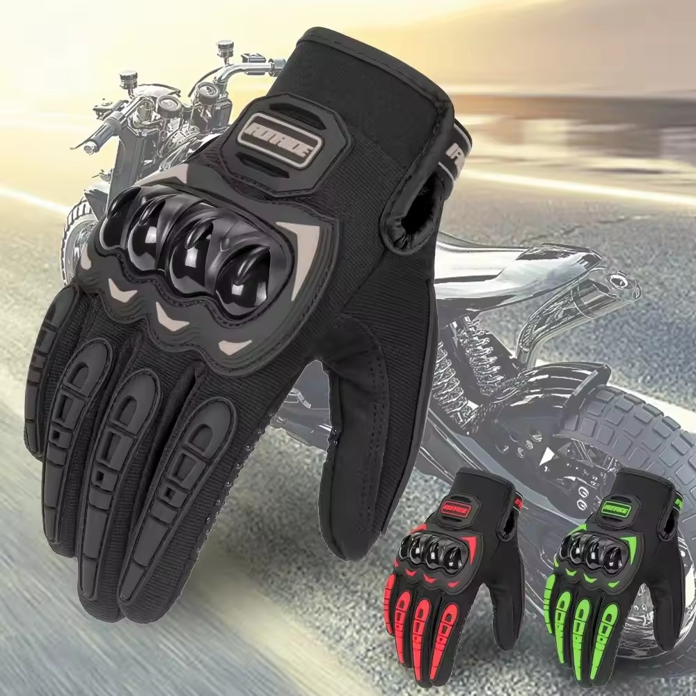 Cycling Gear Display - Мотоциклетные перчатки мужские с сенсорным экраном,