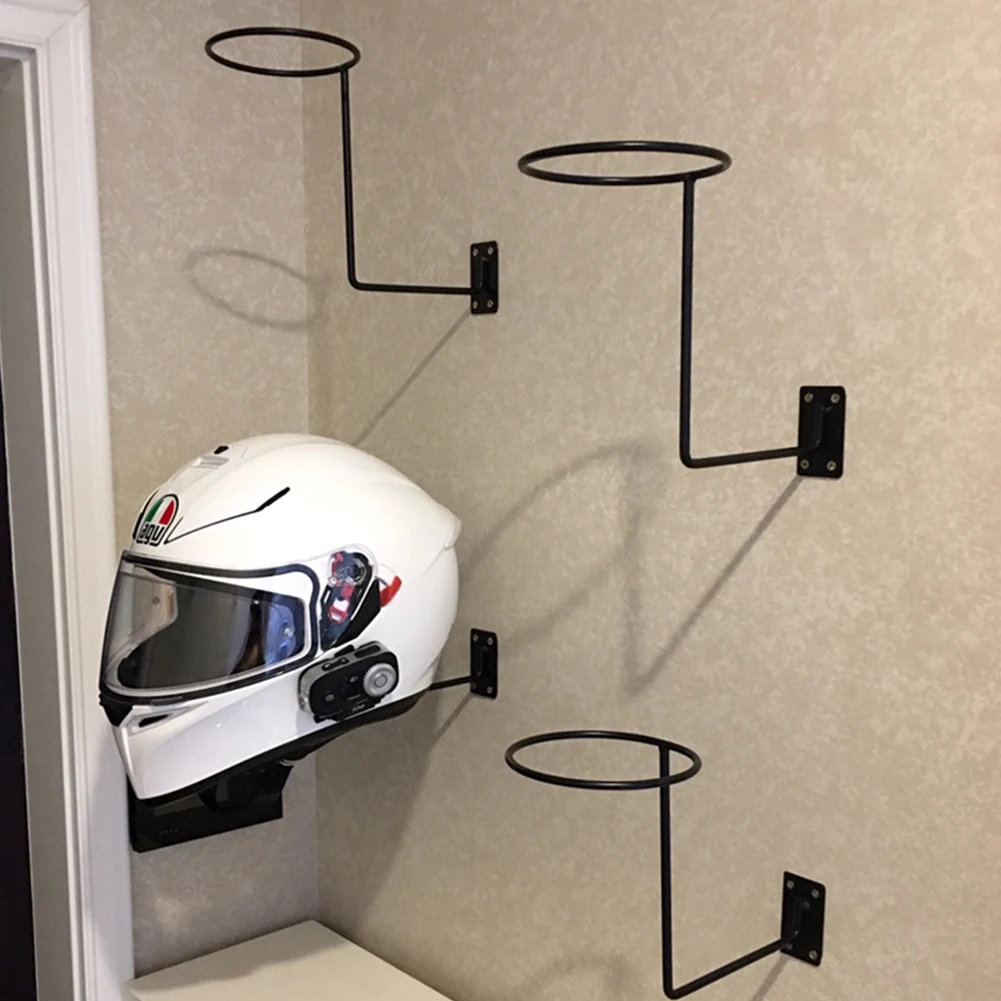 Cycling Gear Organizer Wall - Настенный стальной крючок для хранения шлемов