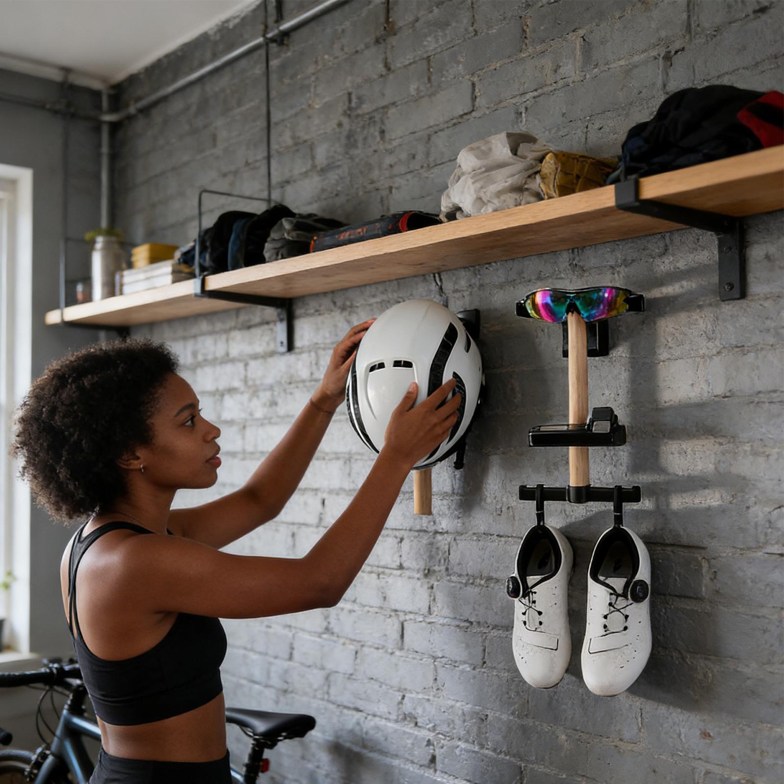 Настенный держатель для велоси – обзор и цена Cycling Gear Organizer Wall