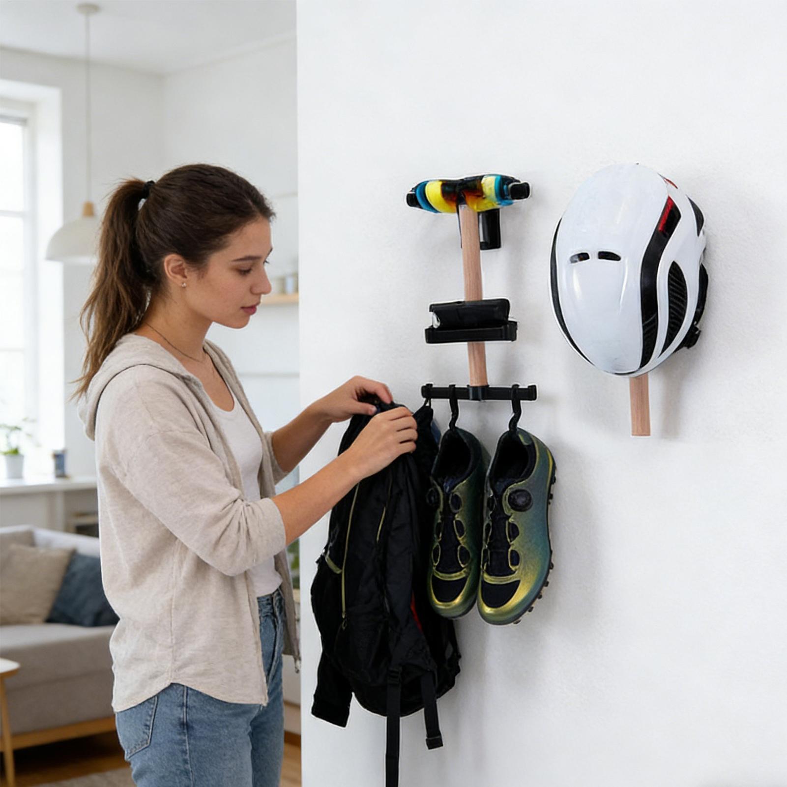 Настенный держатель для хранен – обзор и цена Cycling Gear Organizer Wall