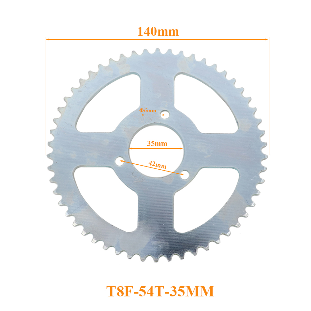 Задняя цепная звездочка T8F 54 – обзор и цена Cycling Gear Box
